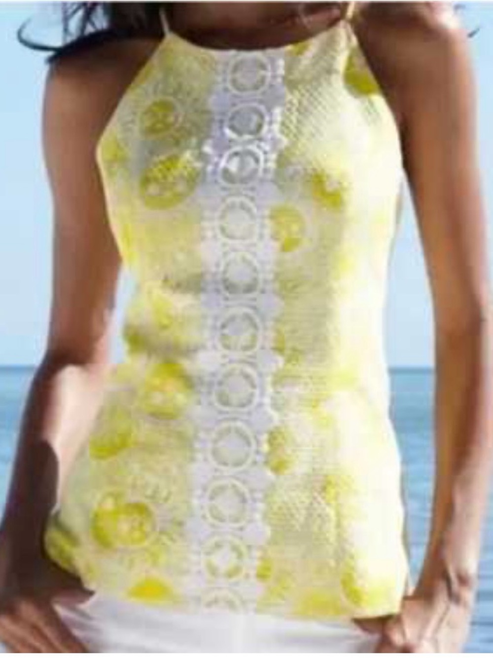 VINTAGE Lilly Pulitzer 
'Annabelle' Kissed by the Sun Top size 10